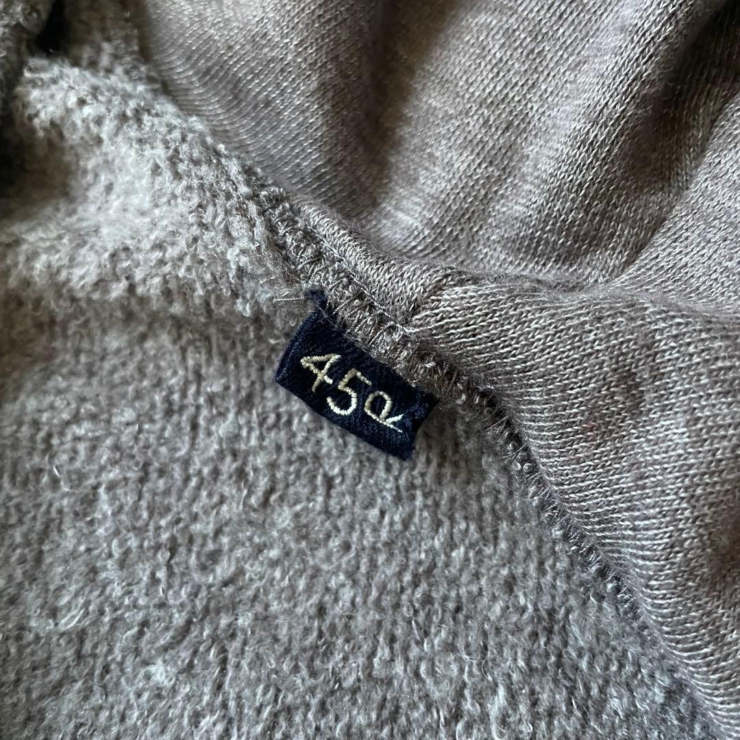 45R 極美品 US裏毛の908フ―ディ 2 グレージュ