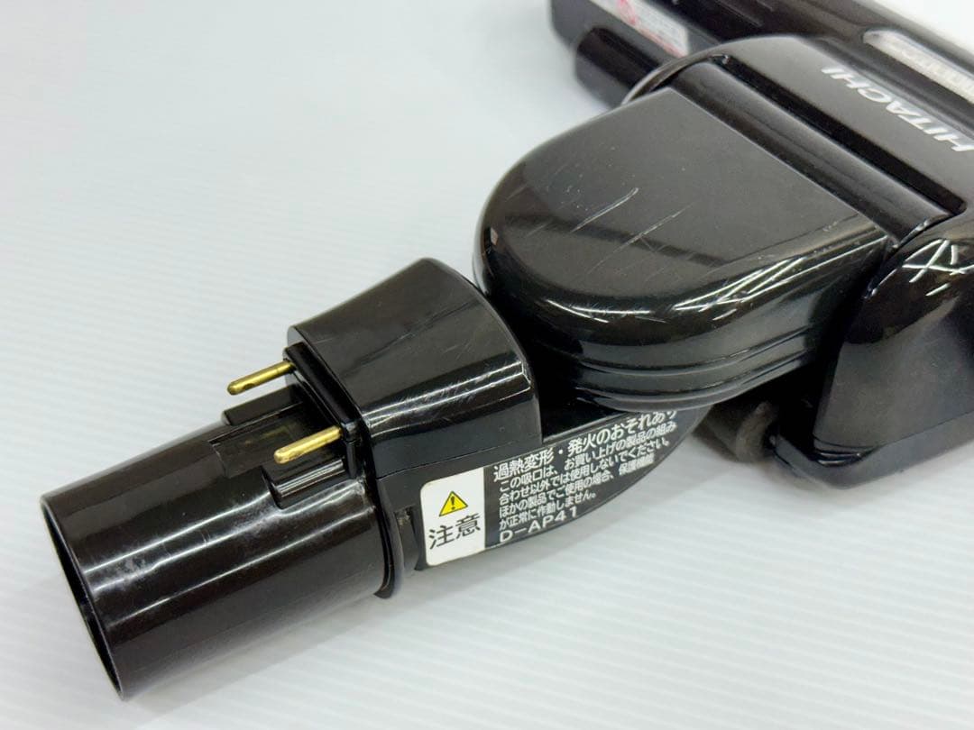 黒　日立　HITACHI　掃除機　多機種対応　ヘッド　回転ブラシ　D-AP41
