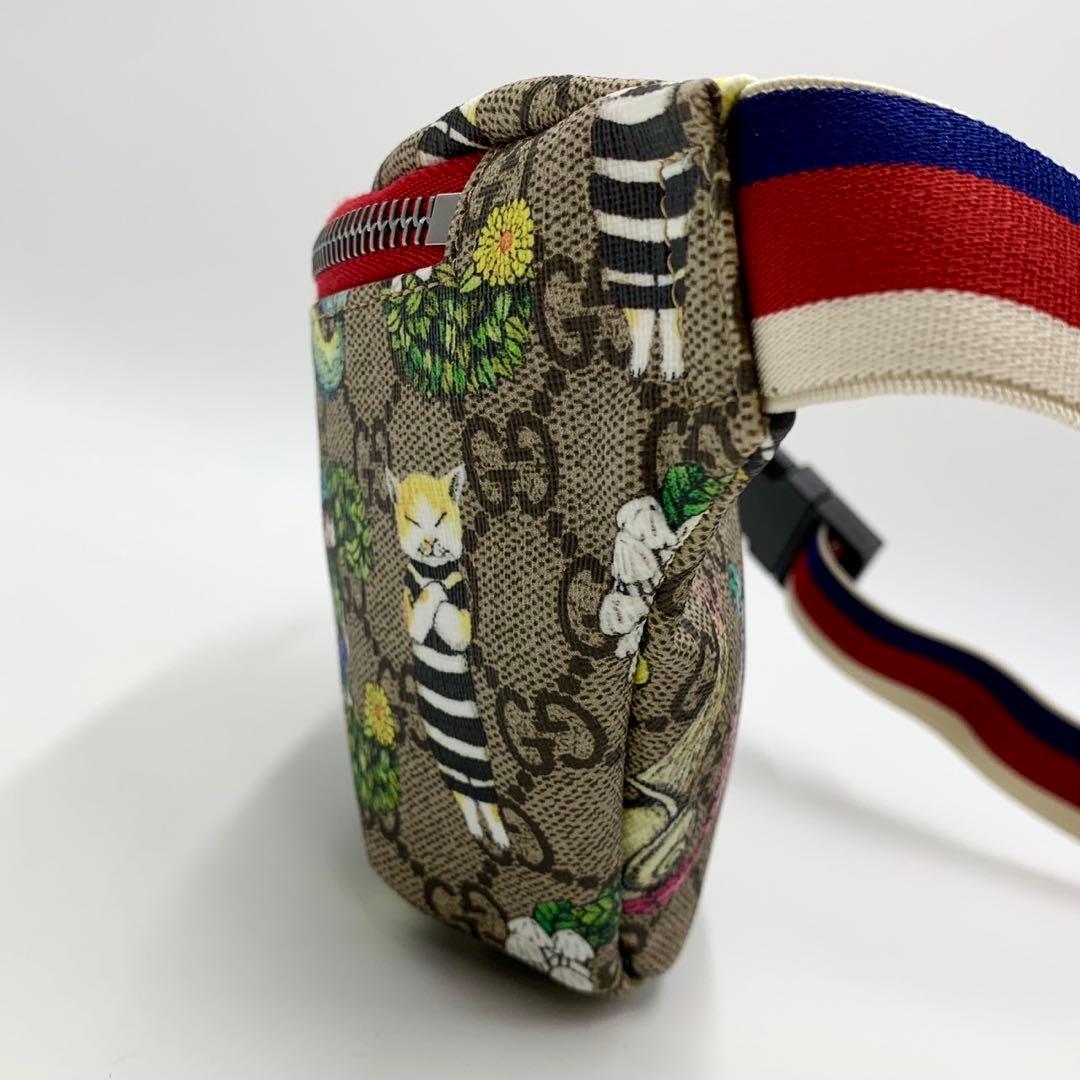 【付属品完備✨ほぼ未使用】グッチ ボディバッグ 斜め掛けバック ヒグチユウコ