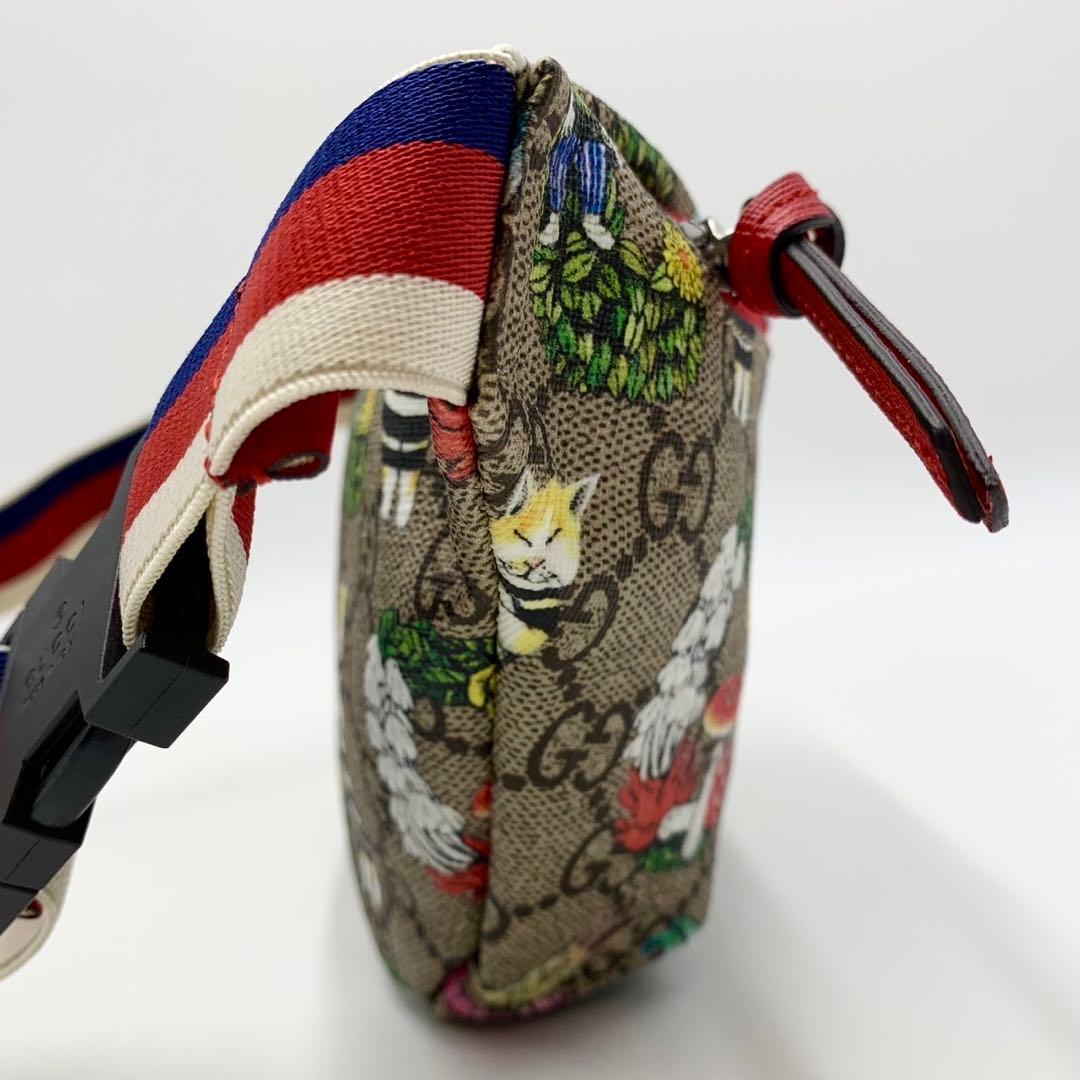 【付属品完備✨ほぼ未使用】グッチ ボディバッグ 斜め掛けバック ヒグチユウコ