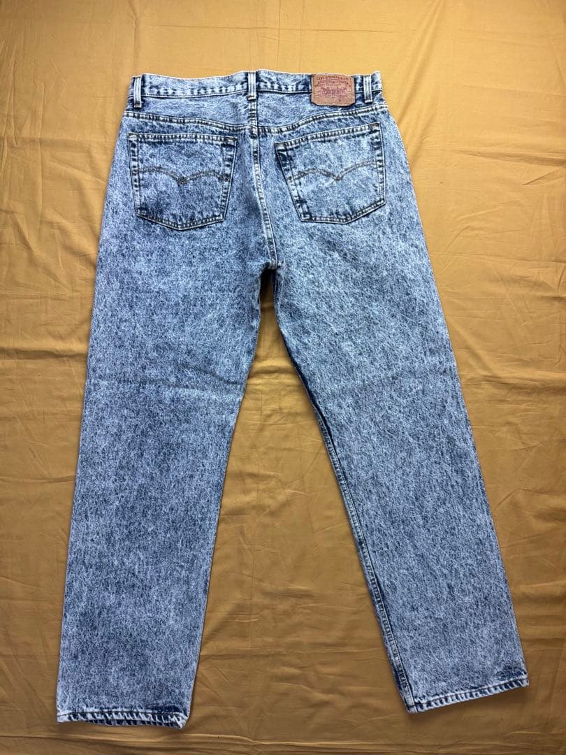 Levi's 501 USA製　ケミカルウォッシュ　90s W38 L32