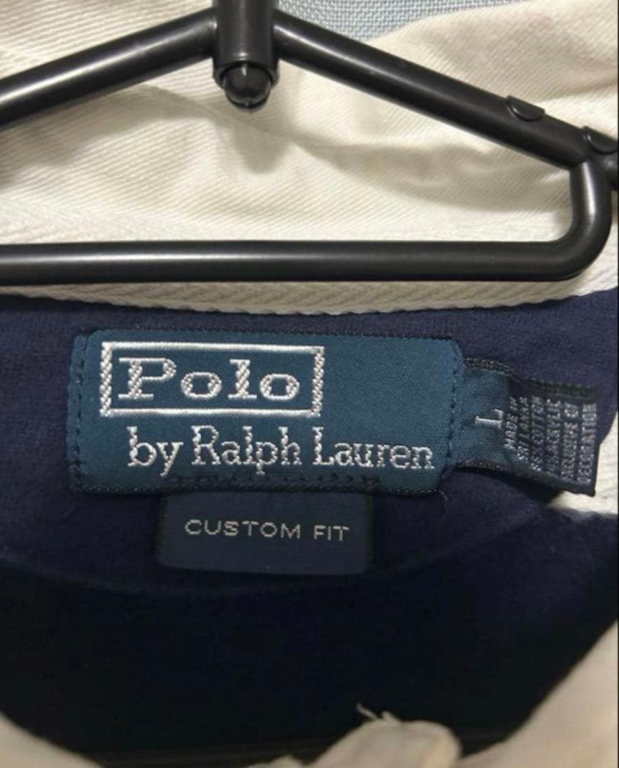 常田大希着用　90s’ ラルフローレン　ラガーシャツ　長袖