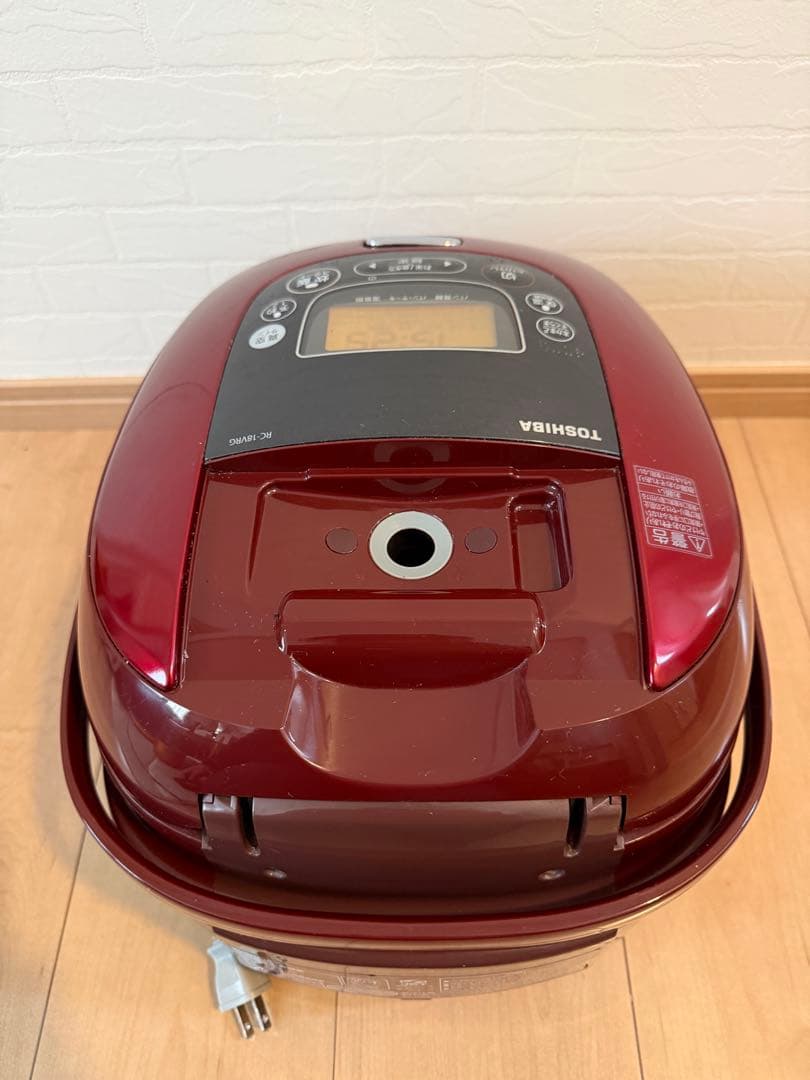 東芝　真空かまど炊き RC-18VRG(R) [グランレッド]