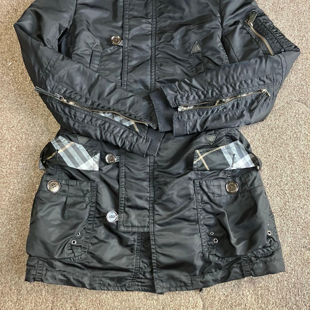 an　ブルーレーベル　モッズコート Lサイズ　2way ブラック