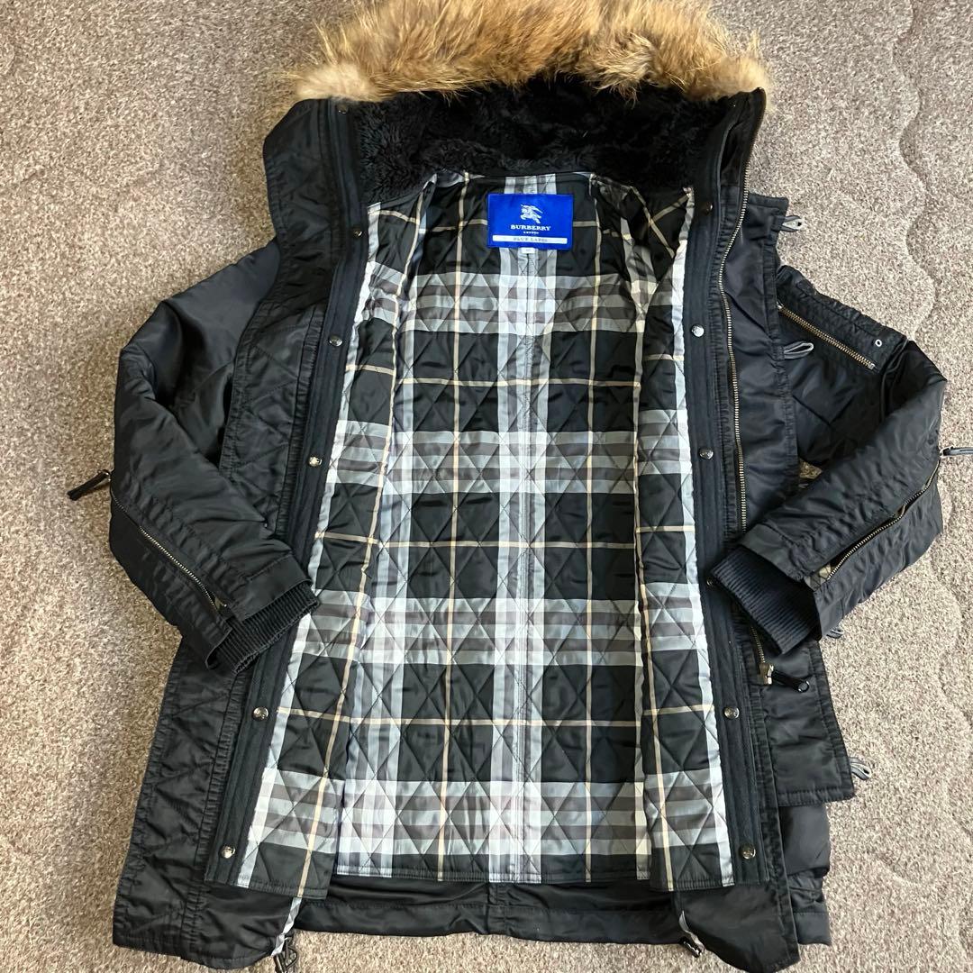 an　ブルーレーベル　モッズコート Lサイズ　2way ブラック