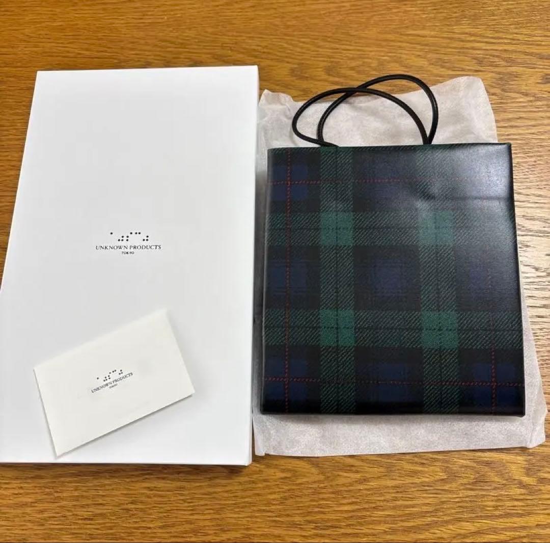 アンノウンプロダクツ　伊勢丹　ショップバッグ