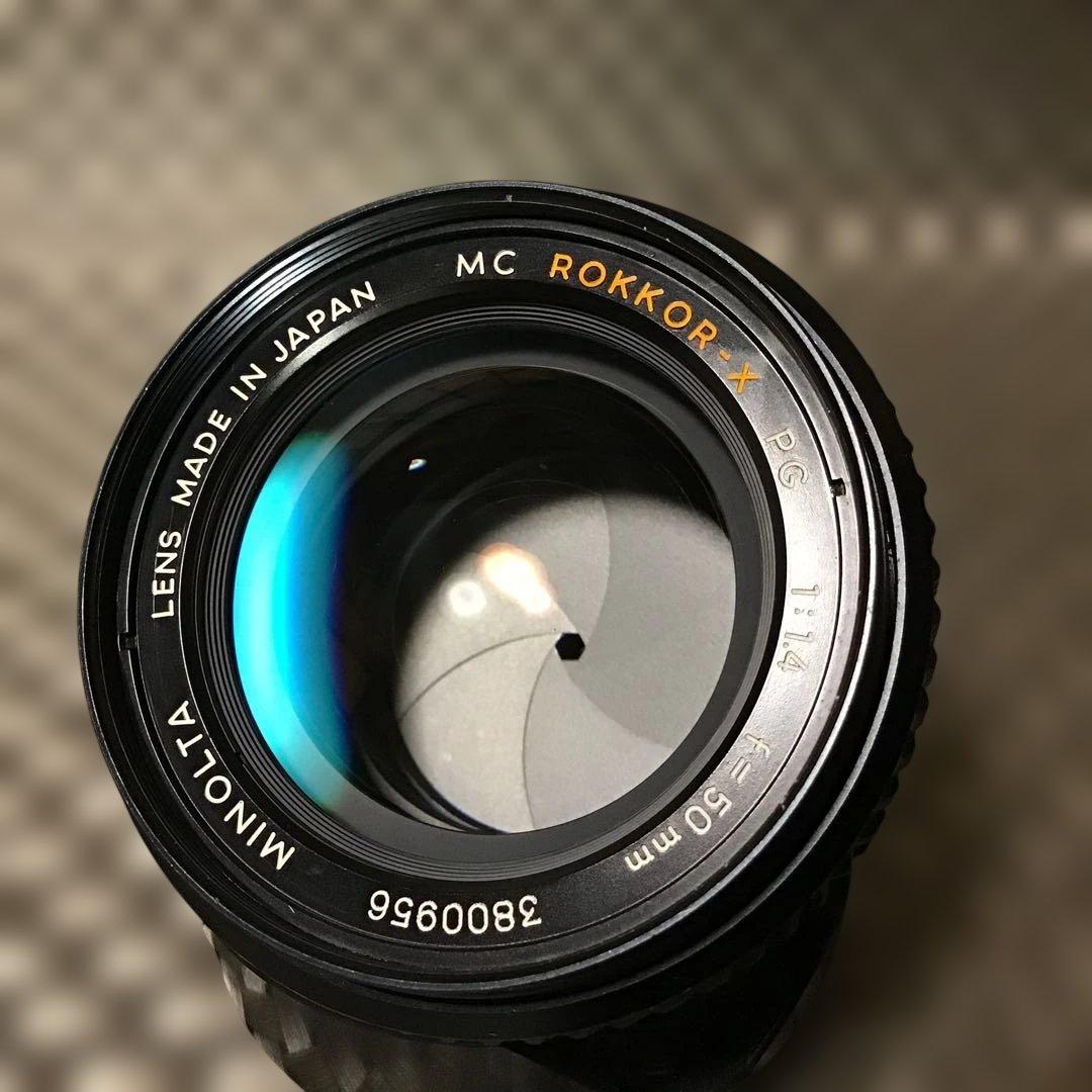 レンズ(単焦点) Minolta MC ROKKOR-X PG 50mm f/1.4