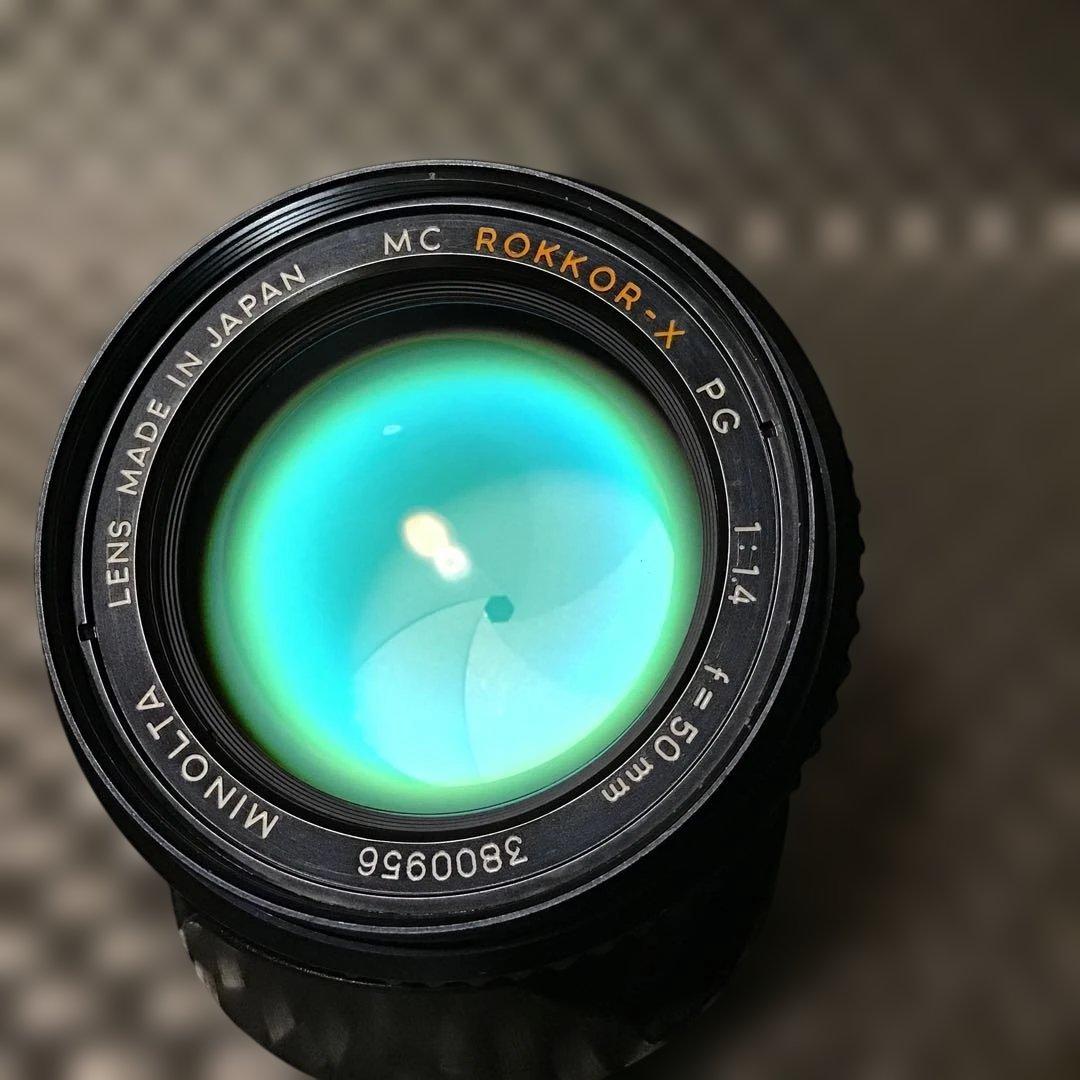 レンズ(単焦点) Minolta MC ROKKOR-X PG 50mm f/1.4
