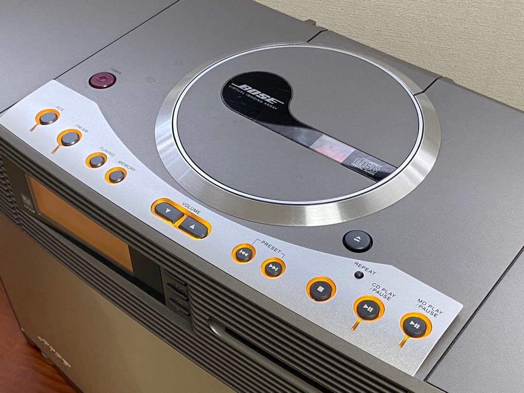 美品　BOSE VIA リモコンその他付属あり　CD MD 問題なし