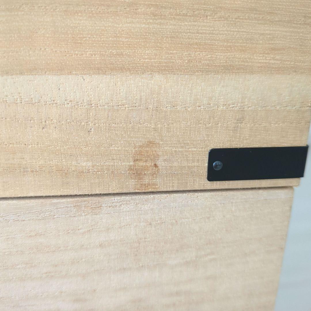 桐衣装箱 5段＋蓋 キャスター付き 着物収納