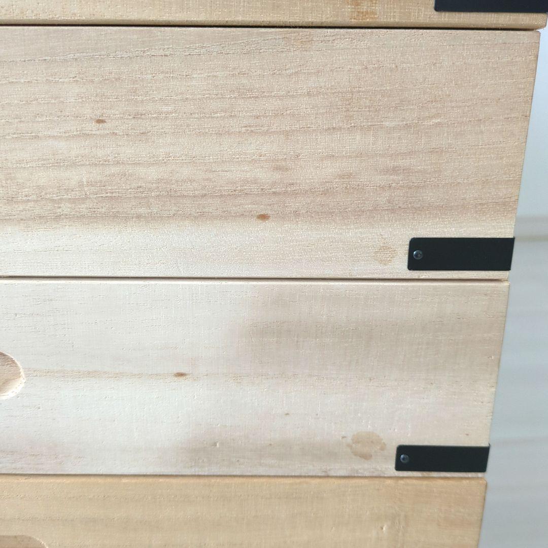 桐衣装箱 5段＋蓋 キャスター付き 着物収納