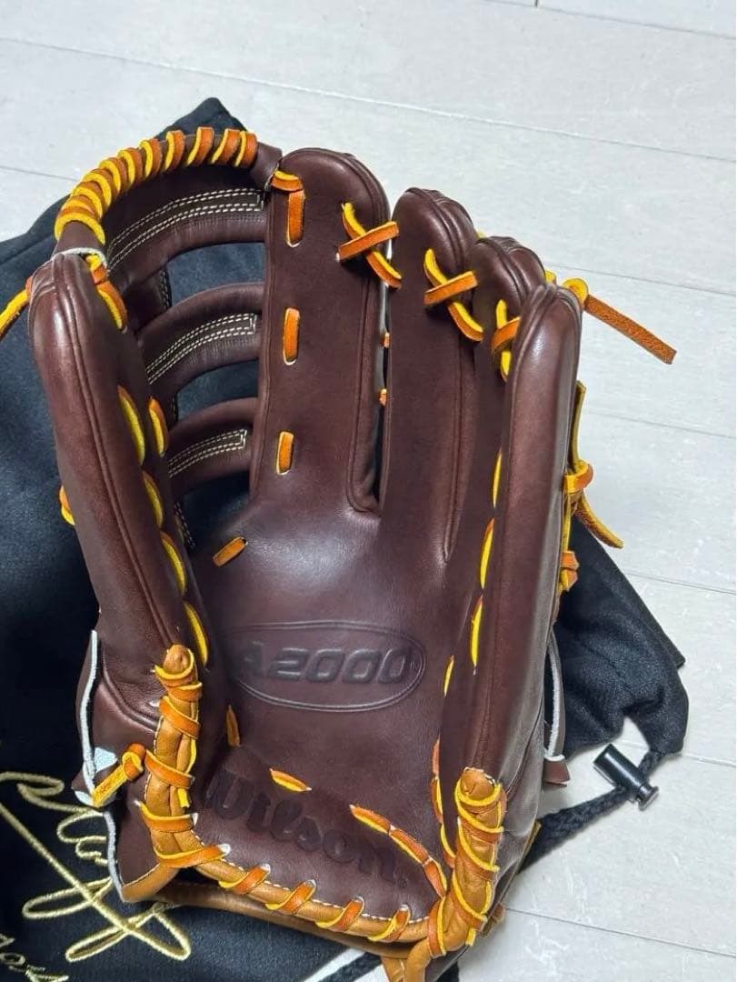 Wilson A2000 硬式外野手用グローブ ウィルソン　限定青木宣親モデル