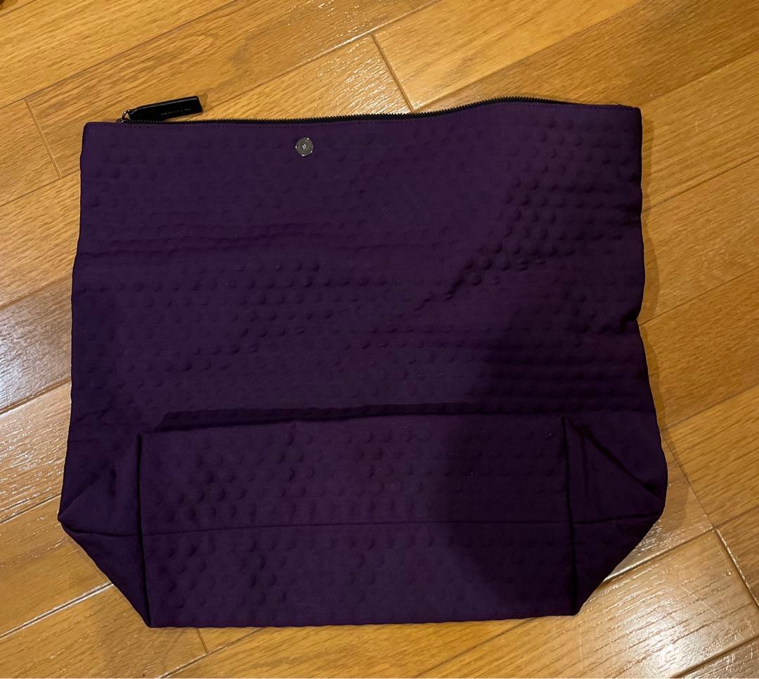 JIL SANDER エンボスドット　ビッククラッチバック