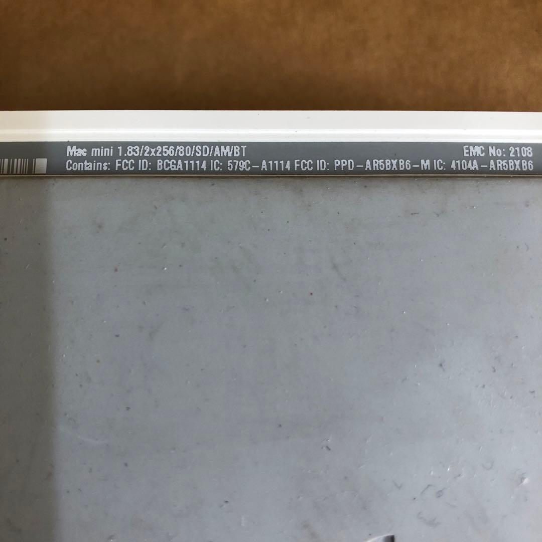 Macmini（初期型）とGreenHouse製システムコンポのセット