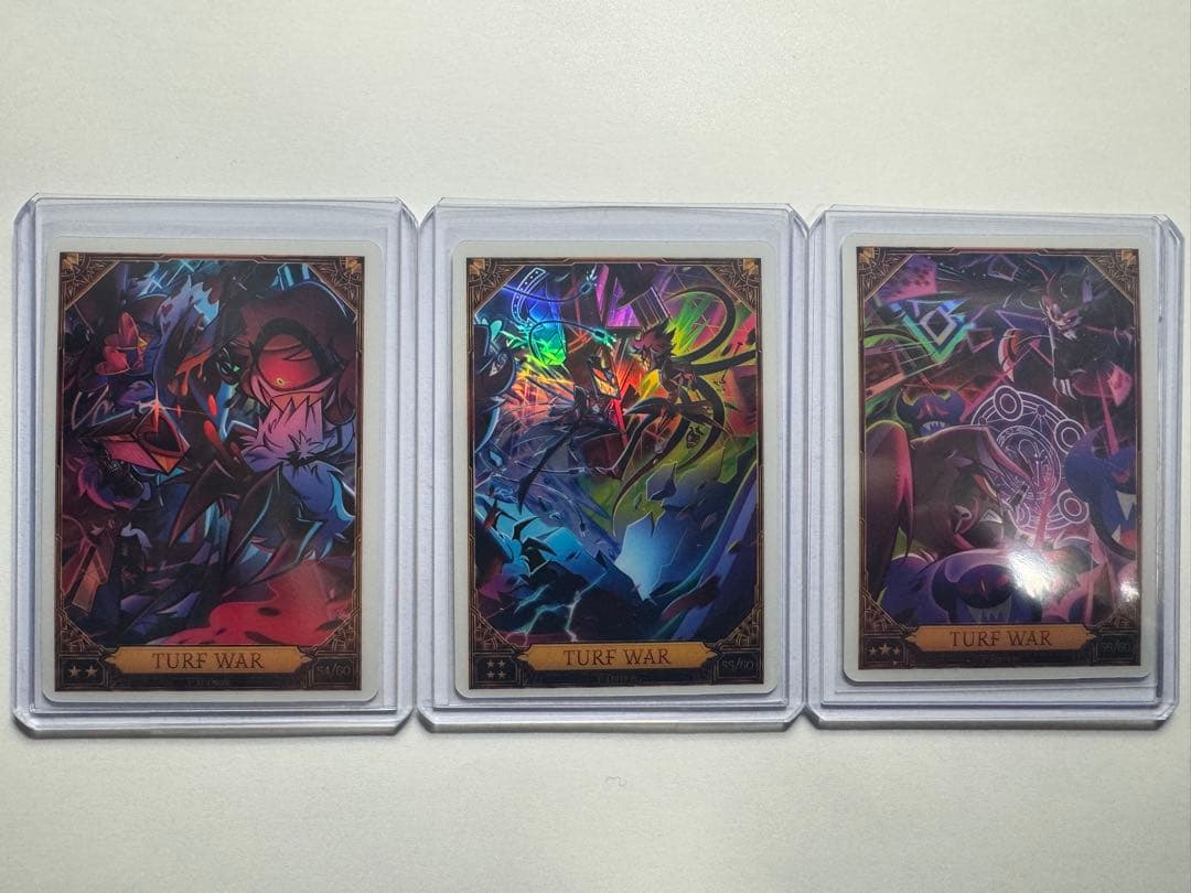 ハズビンホテル HazbinHotel カード トレカ 3枚セット foil