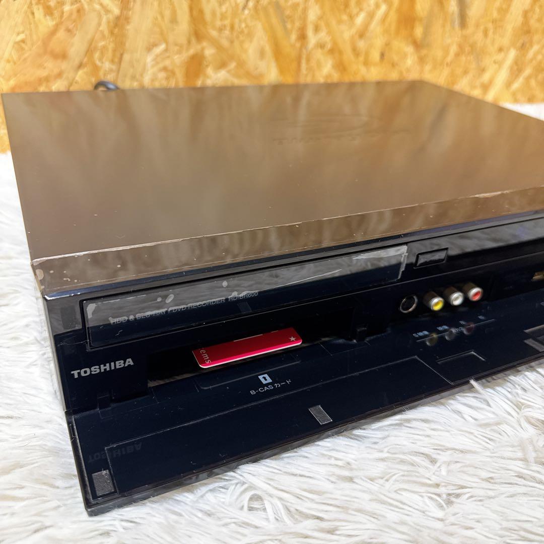 TOSHIBA REGZA HDD＆BDレコーダー RD-BR600+外付2TB