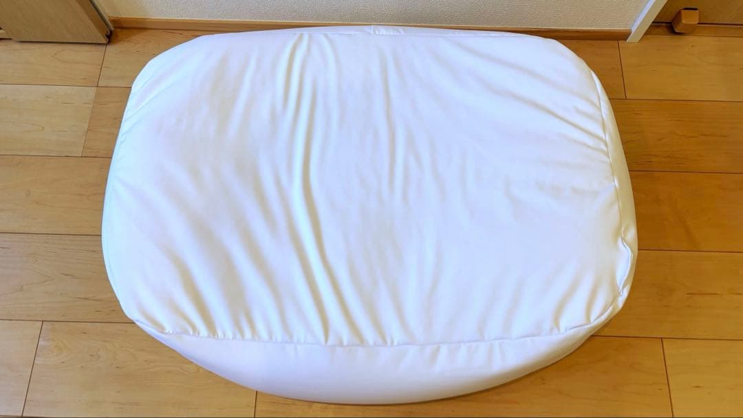 おやすみたまご big セット 洗い替えカバー・ベルト付き Cカーブクッション