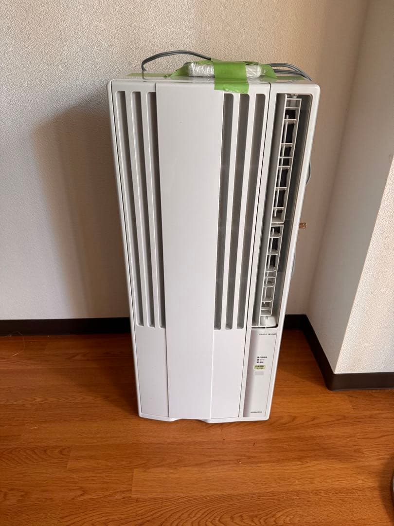 自分で取り付け出来ます！コロナ 窓用冷房専用 CW-F1624R 2024年製②