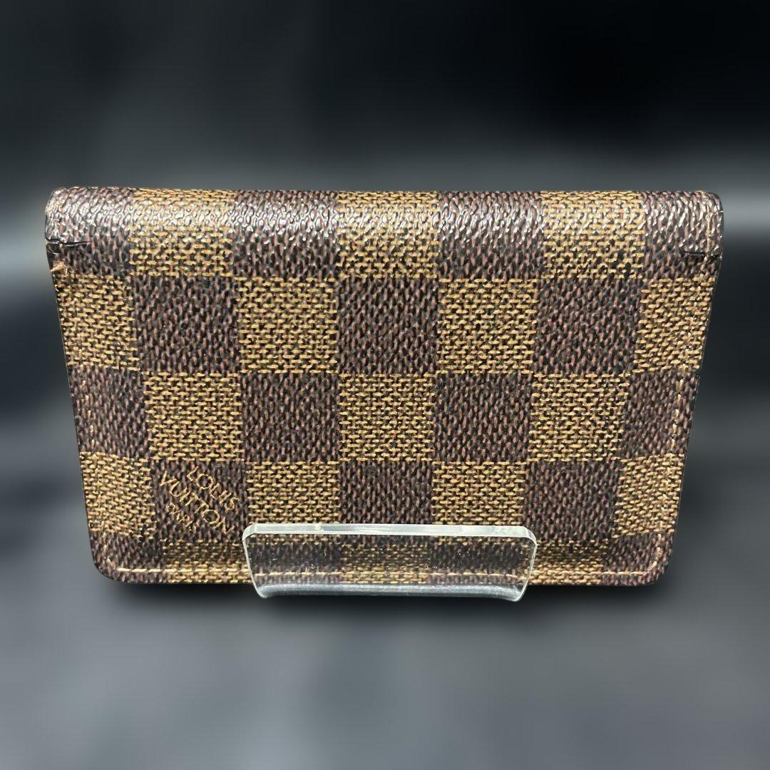 LOUISVUITTON ルイ・ヴィトン　ダミエ・エベヌ　名刺入れ カードケース