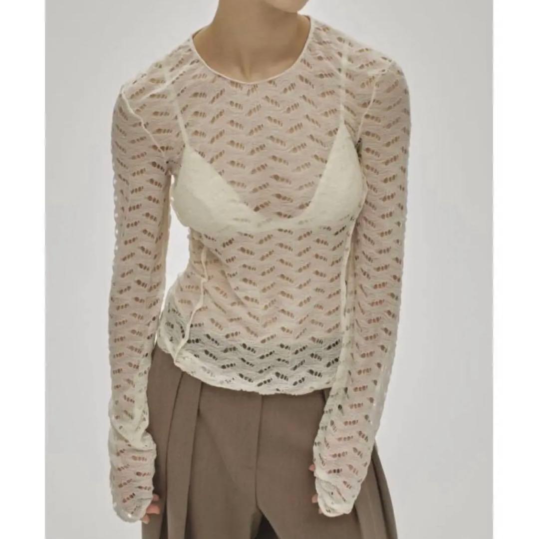 あき / TODAYFUL / Jacquard Long T-shirt