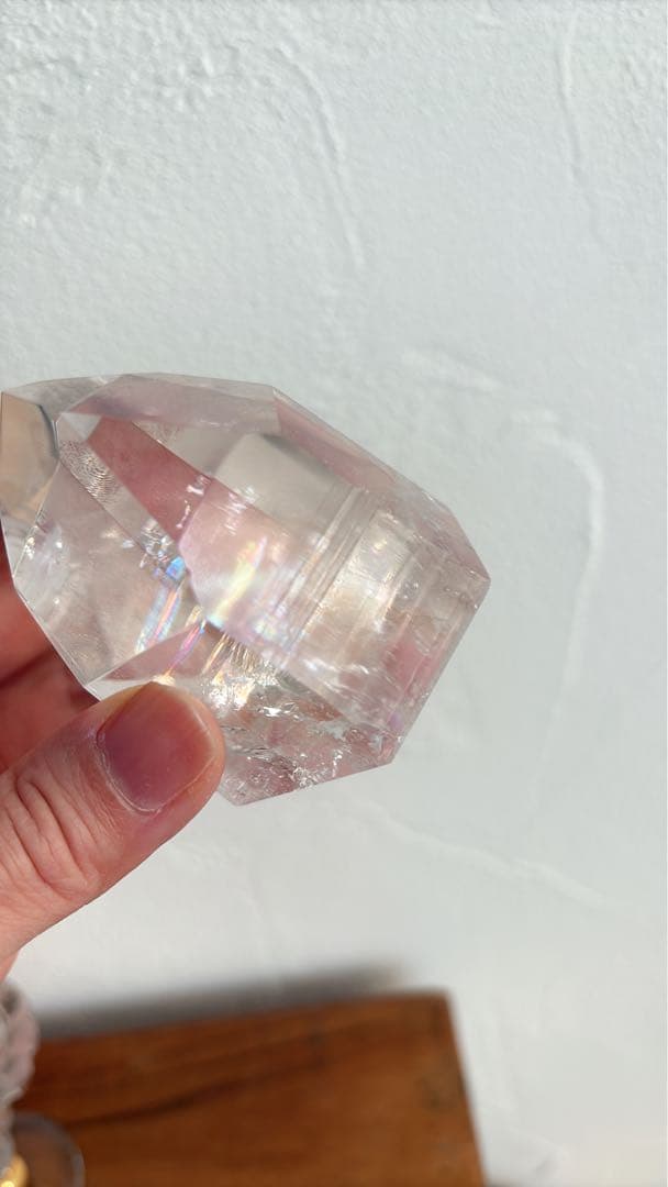 天然石　レムリアン　クオーツ　タワー　水晶　美品