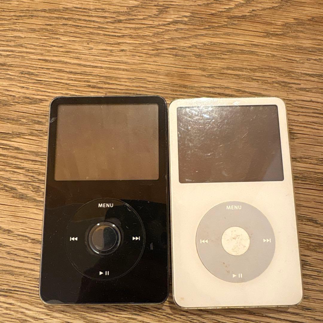iPod 60GB ホワイト　ブラック　二台