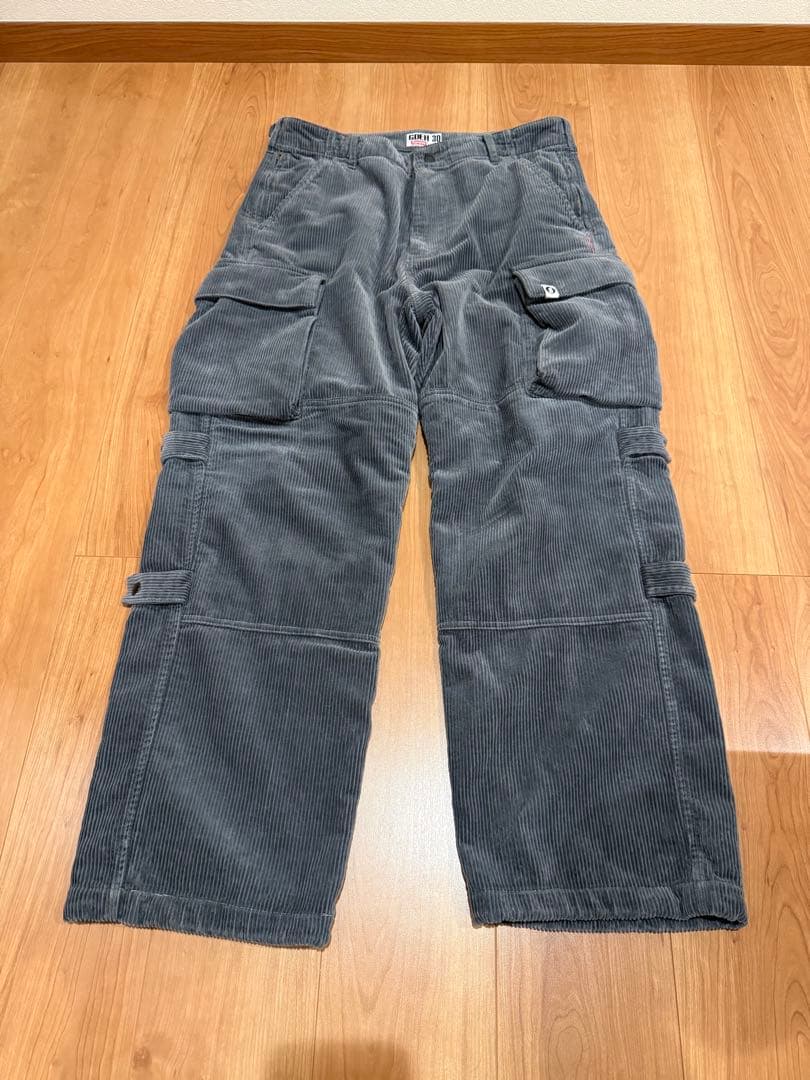 シュプリーム グッドイナフ コーデュロイミリタリーパンツ30