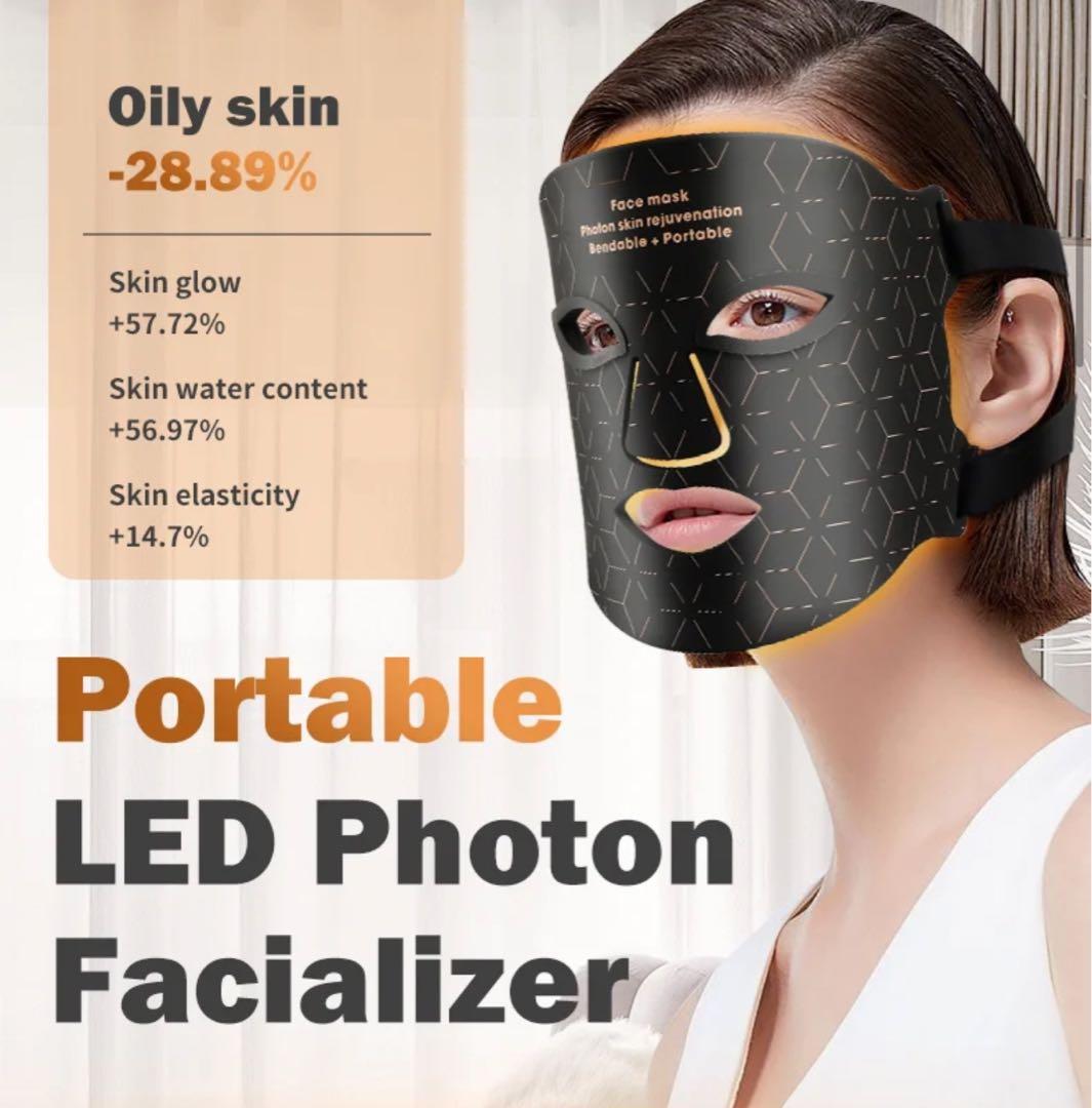 美顔器マスク LED