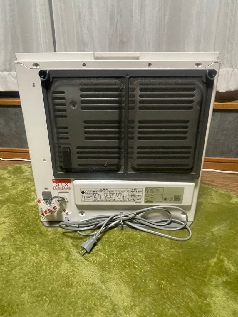 ガスファンヒーター ホワイト デジタル操作プロパン