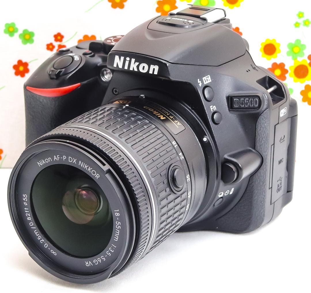 美品 ニコン Nikon D5500☆Wi-Fi搭載機♪☆高機能・高画質一眼レフ