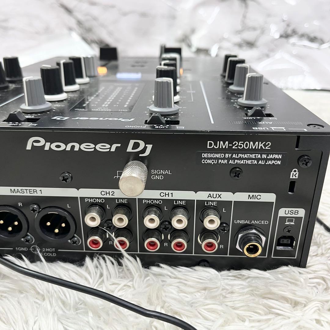 Pioneer DJ DJM-250MK2 2チャンネルDJミキサー