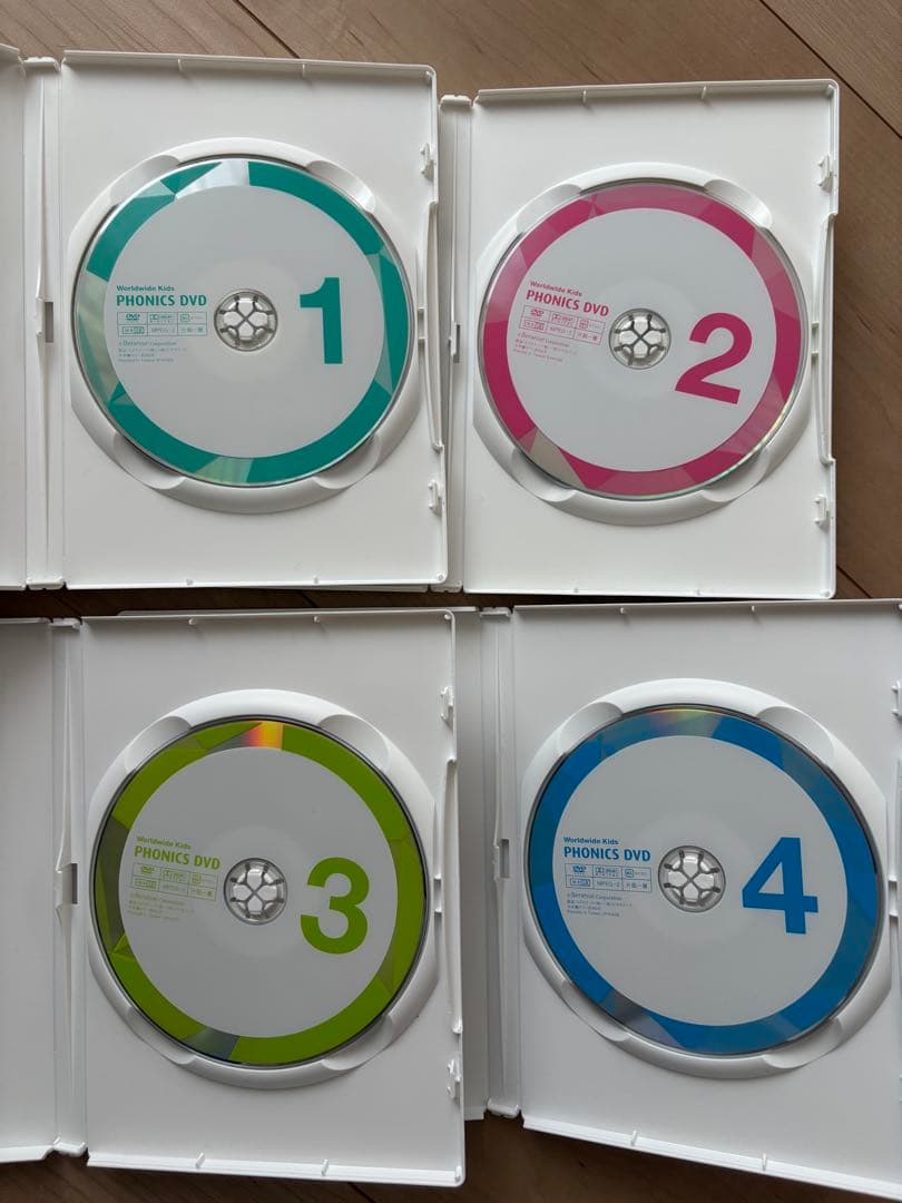 ワールドワイドキッズ　フォニックスDVD