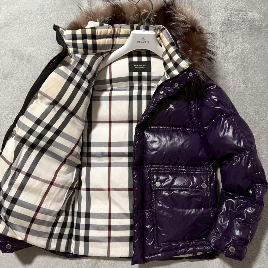 BURBERRY BLACK LABELダウンジャケット 3way y2k