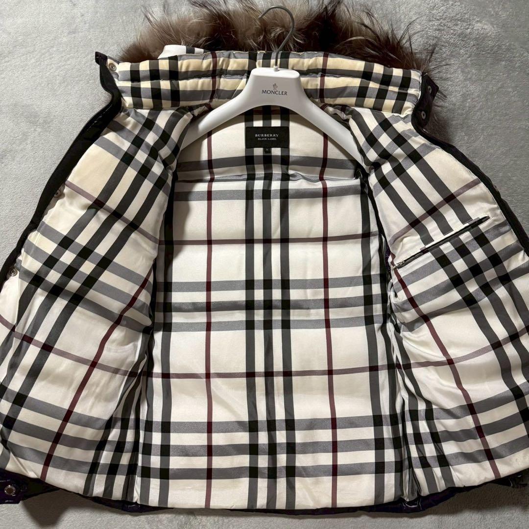 BURBERRY BLACK LABELダウンジャケット 3way y2k