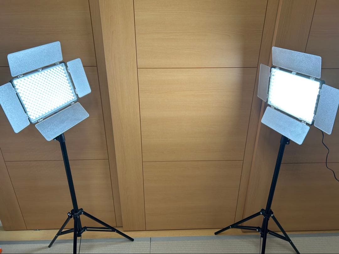 ビデオ・写真用照明 LEDライトキット SAMTIAN TL-600AS