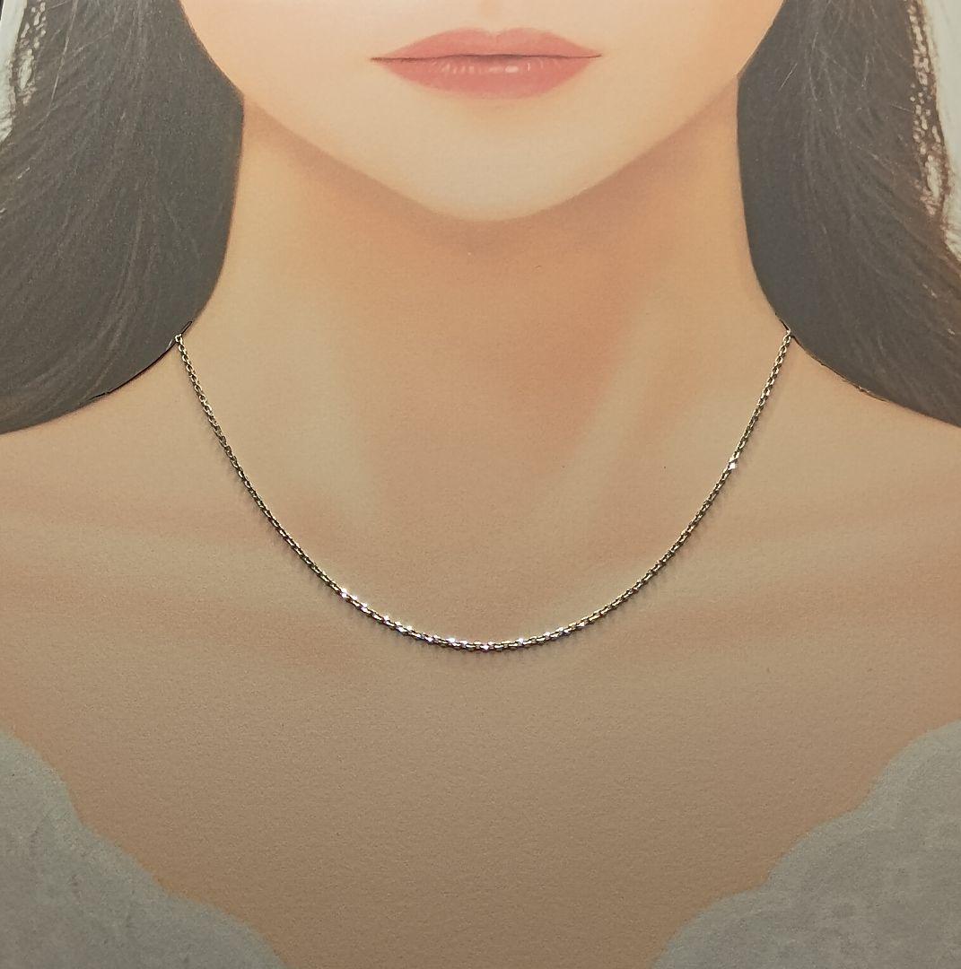 GUCCI カットあずきチェーン 42cm 1.2mm 細目 SILVER925