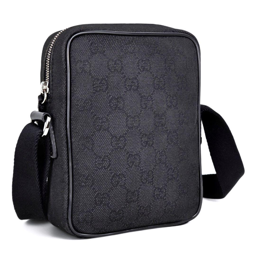 美品 グッチ GUCCI GG キャンバス レザー ショルダーバッグ