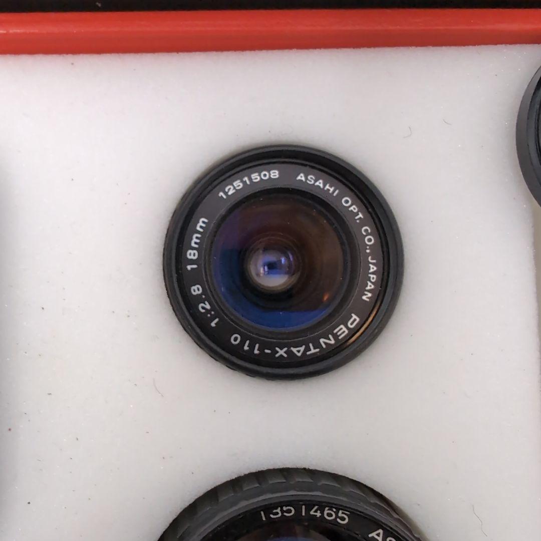 動作確認済PENTAX auto 110 フィルムカメラ 24mm F2.8付き