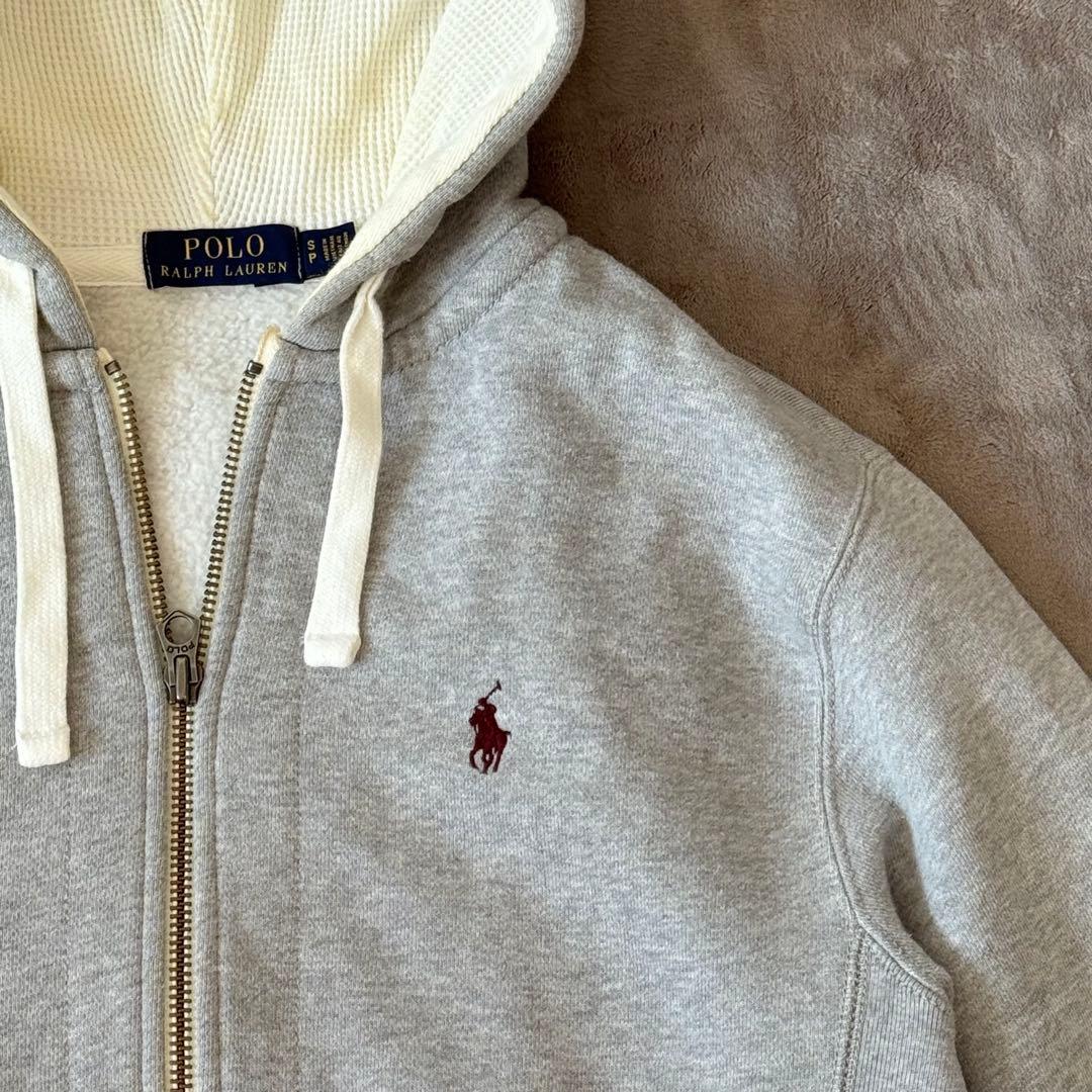 polo ralph lauren パーカー ジップアップ ロゴ 刺繍 ポニー