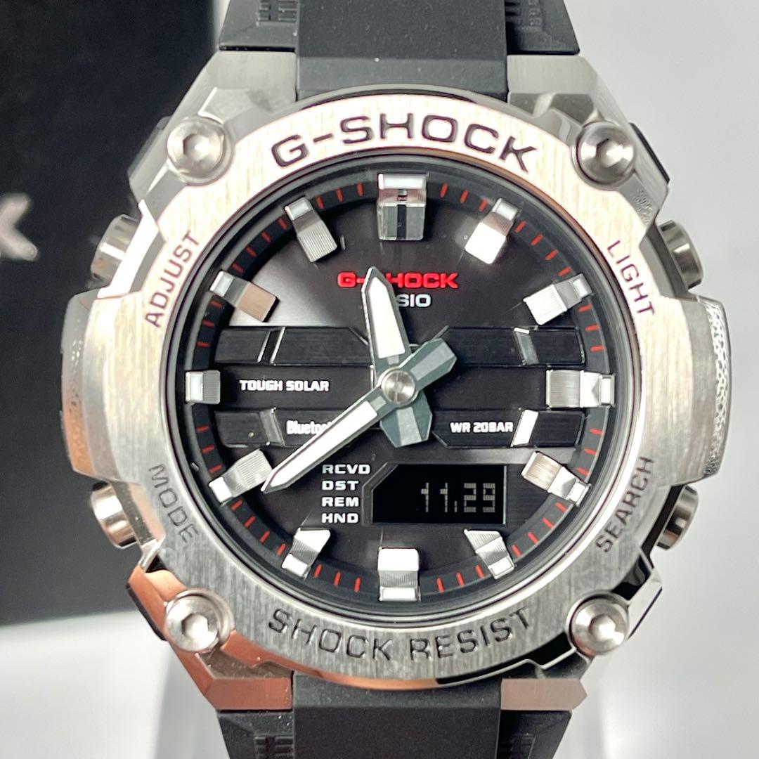 【極美品/稼働】カシオ G-SHOCK GST-B600 アナデジ 腕時計
