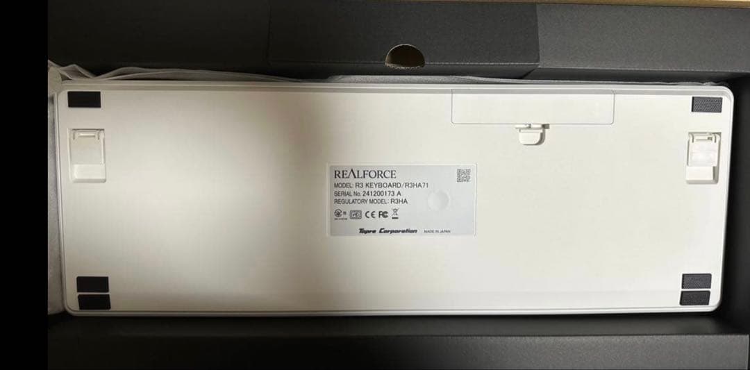 【新品未使用】REALFORCE（リアルフォース） R3HA71 ワイヤレス