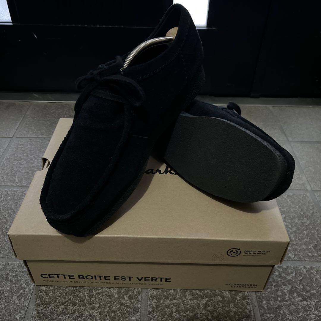 CLARKS Wallabee ブラック　26.5
