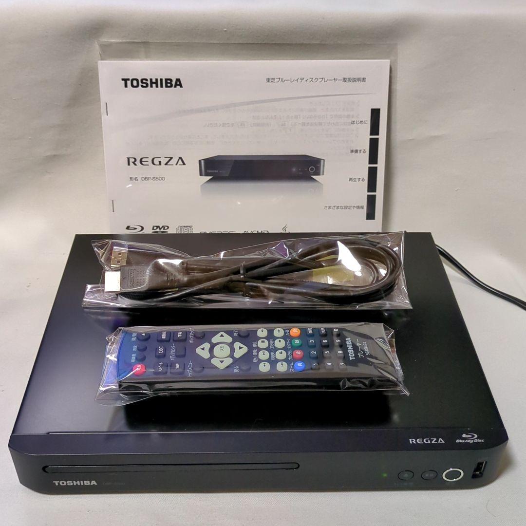 東芝 REGZA ブルーレイ/DVDプレーヤー DBP-S500 2021年製