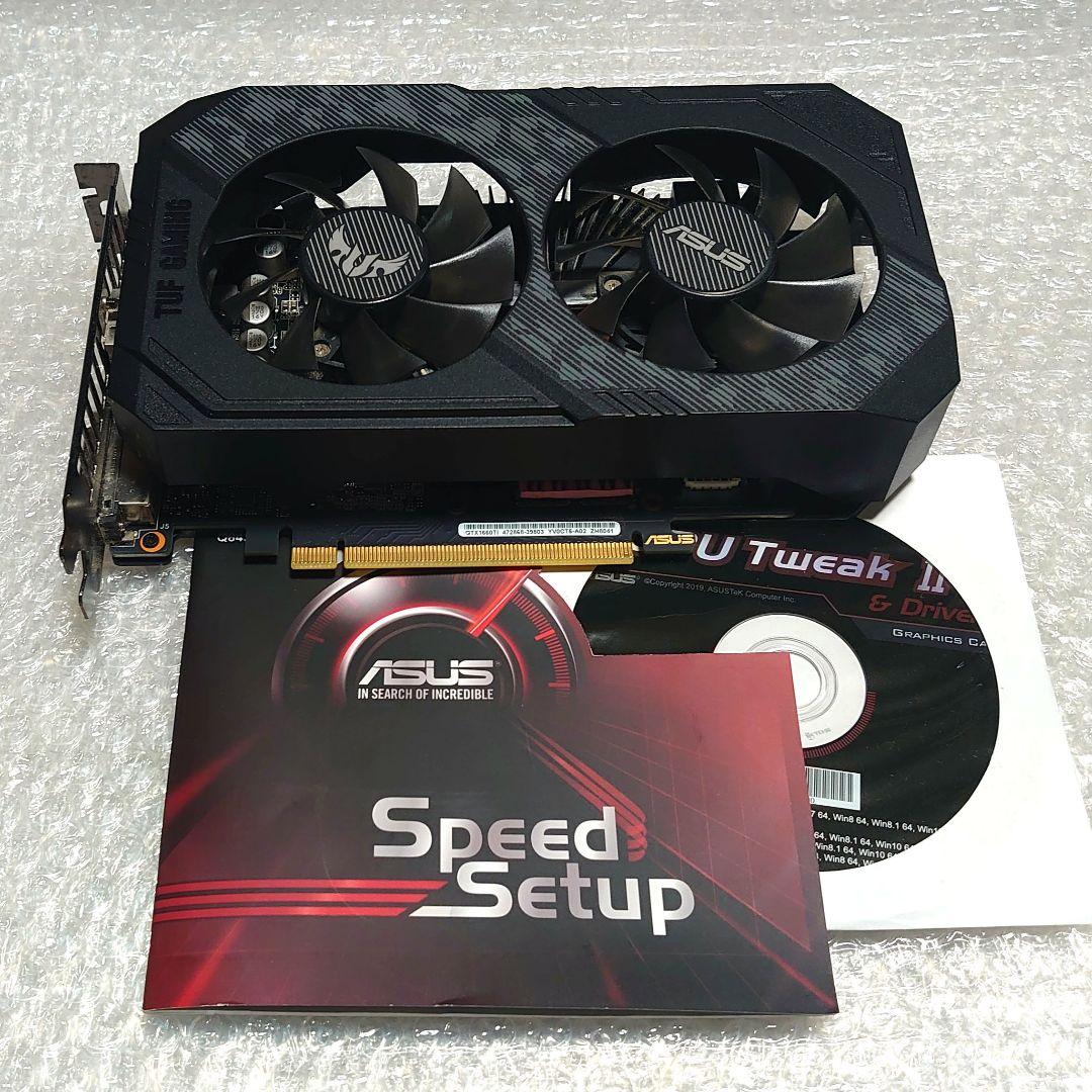ASUS製 GeForce GTX 1660Ti 6GB TUF-GAMING