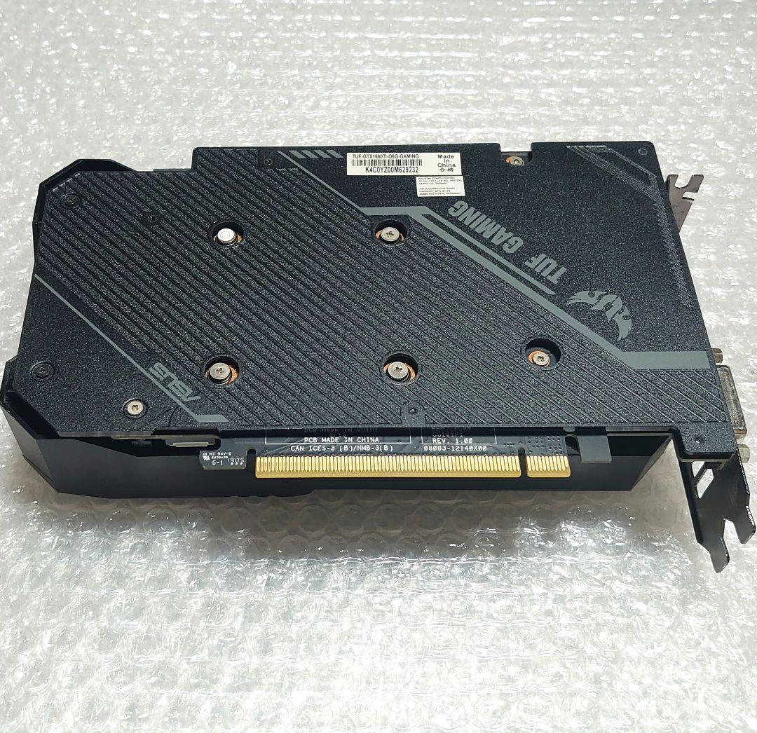 ASUS製 GeForce GTX 1660Ti 6GB TUF-GAMING