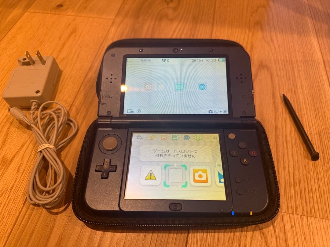 Nintendo 3DS LL ブルー ACアダプタ付き