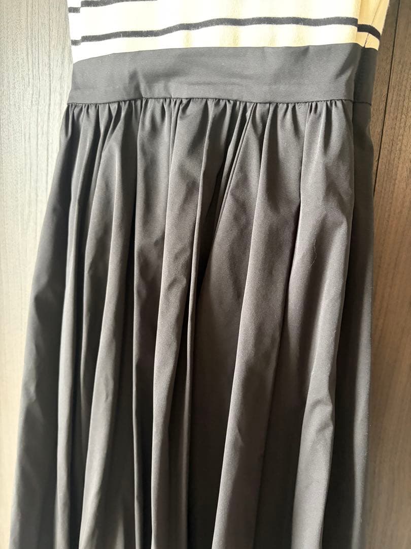 anuansポロニットドッキングワンピース