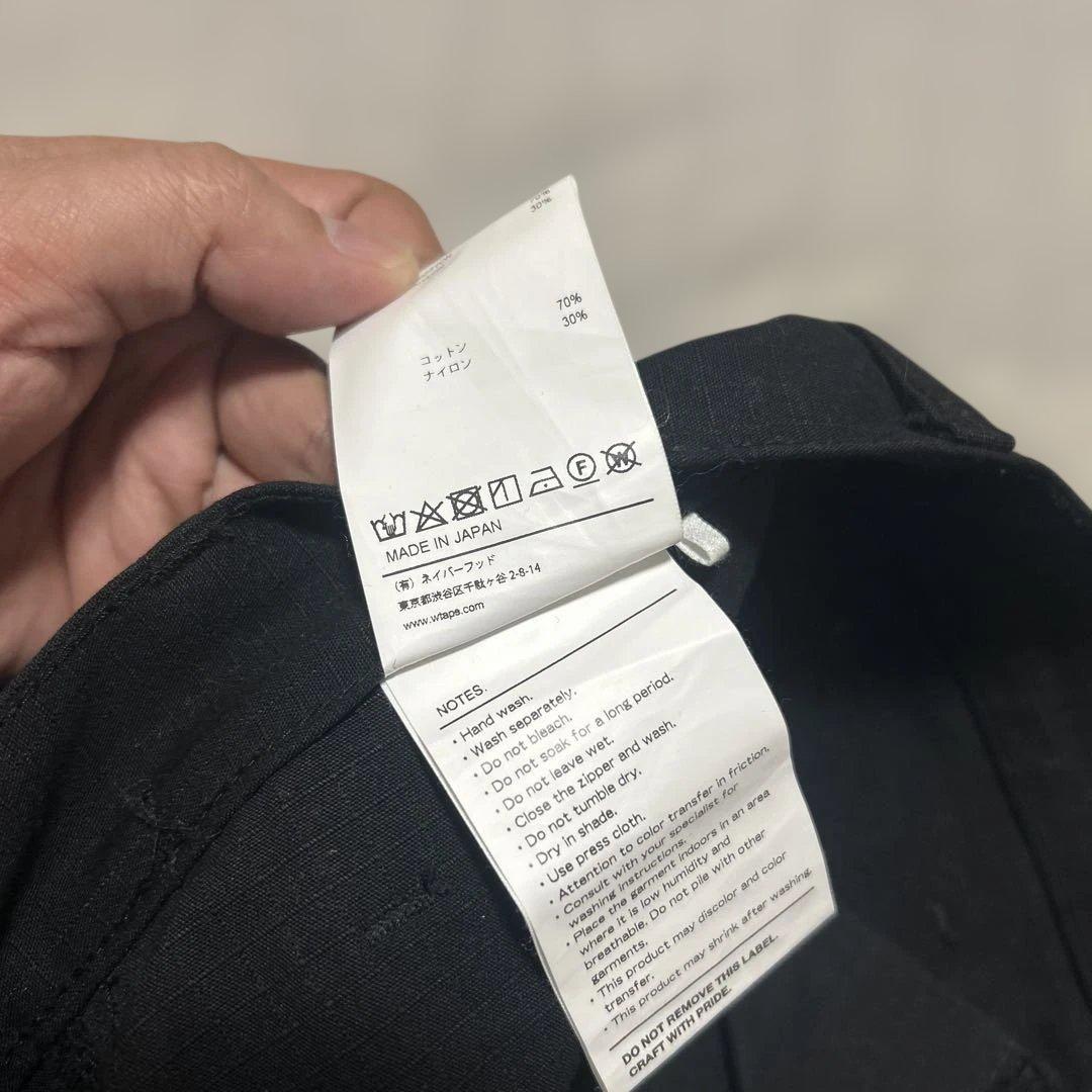 WTAPS カーゴパンツ サイズX03 黒 美品