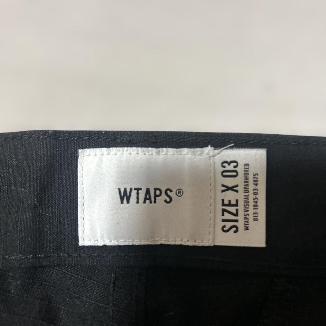 WTAPS カーゴパンツ サイズX03 黒 美品