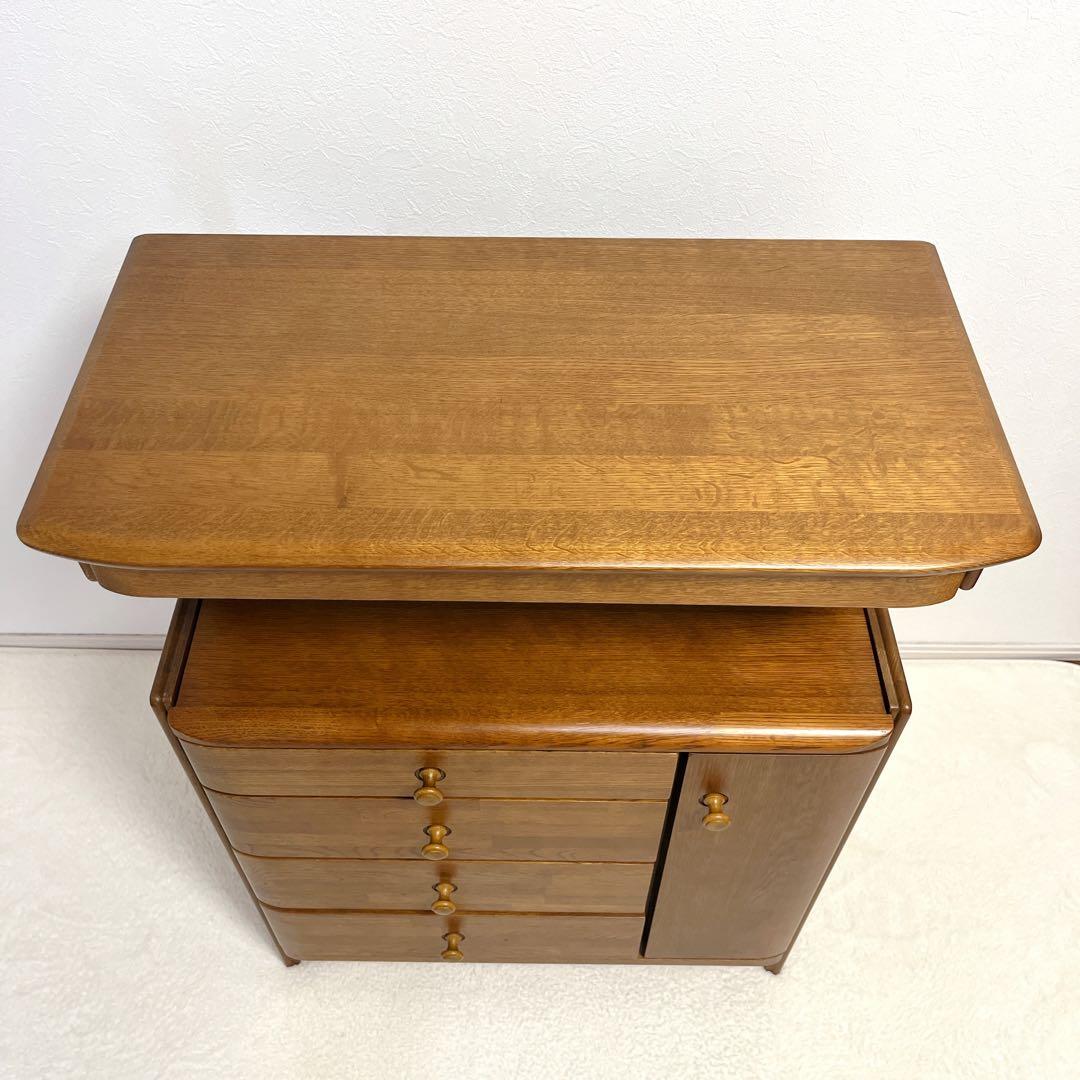 マルニ サイドチェスト サイドラック 電話台 FAX台 キャビネット コンセント